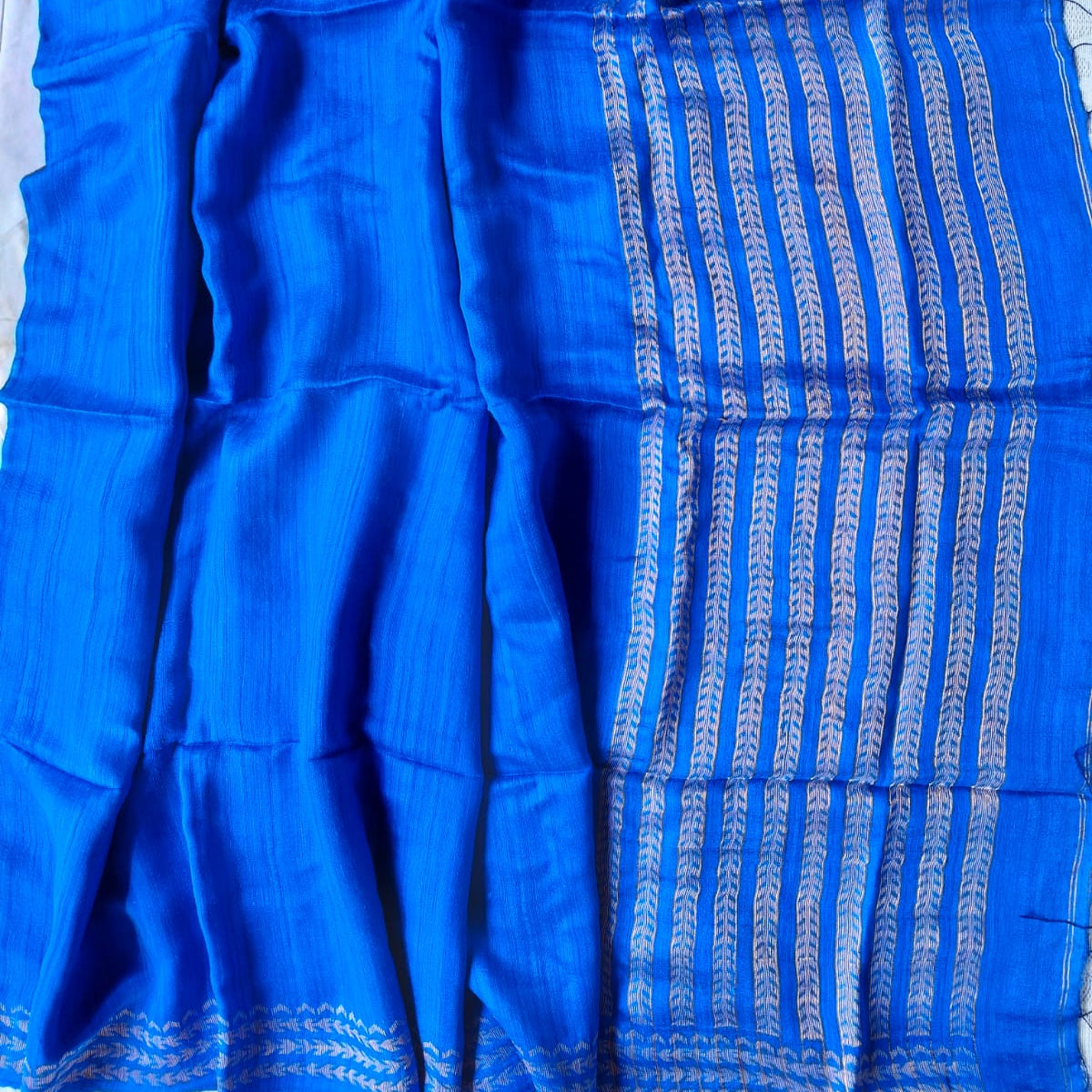 Handloom pure matka silk