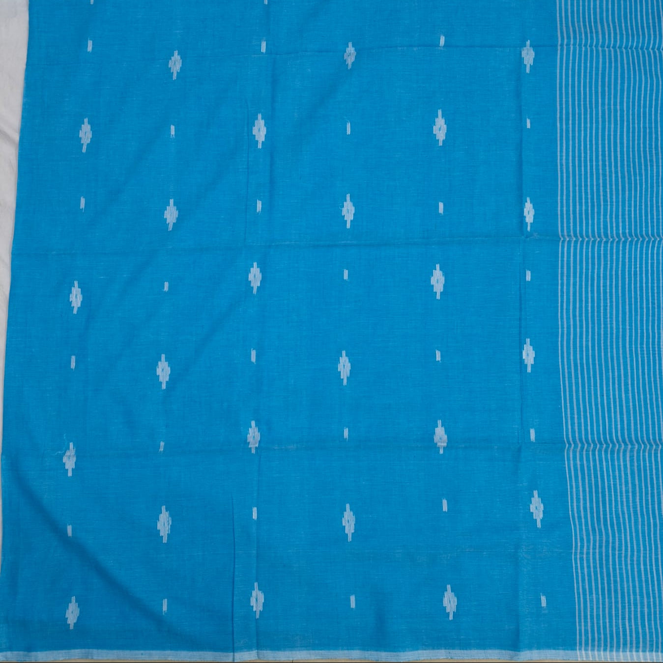 Handloom pure mul cotton jamdani saree