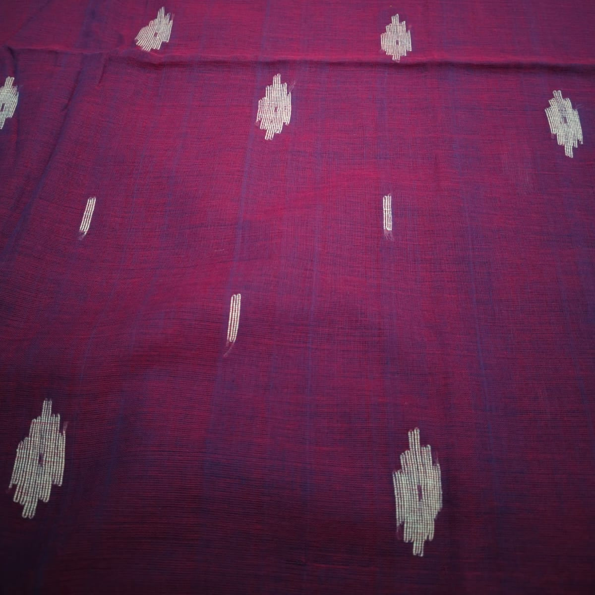Handloom pure mul cotton jamdani saree