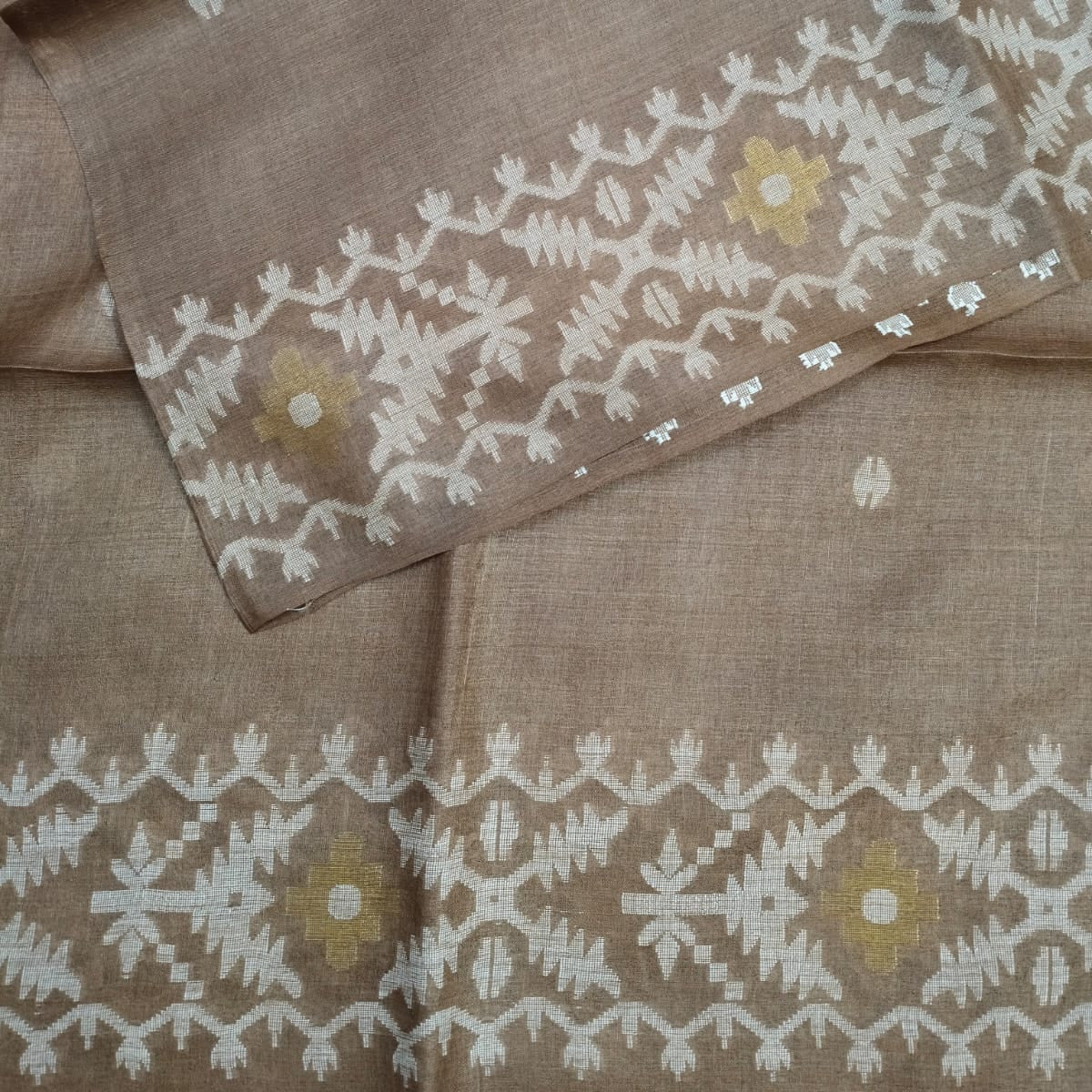 Handloom pure tussar saree