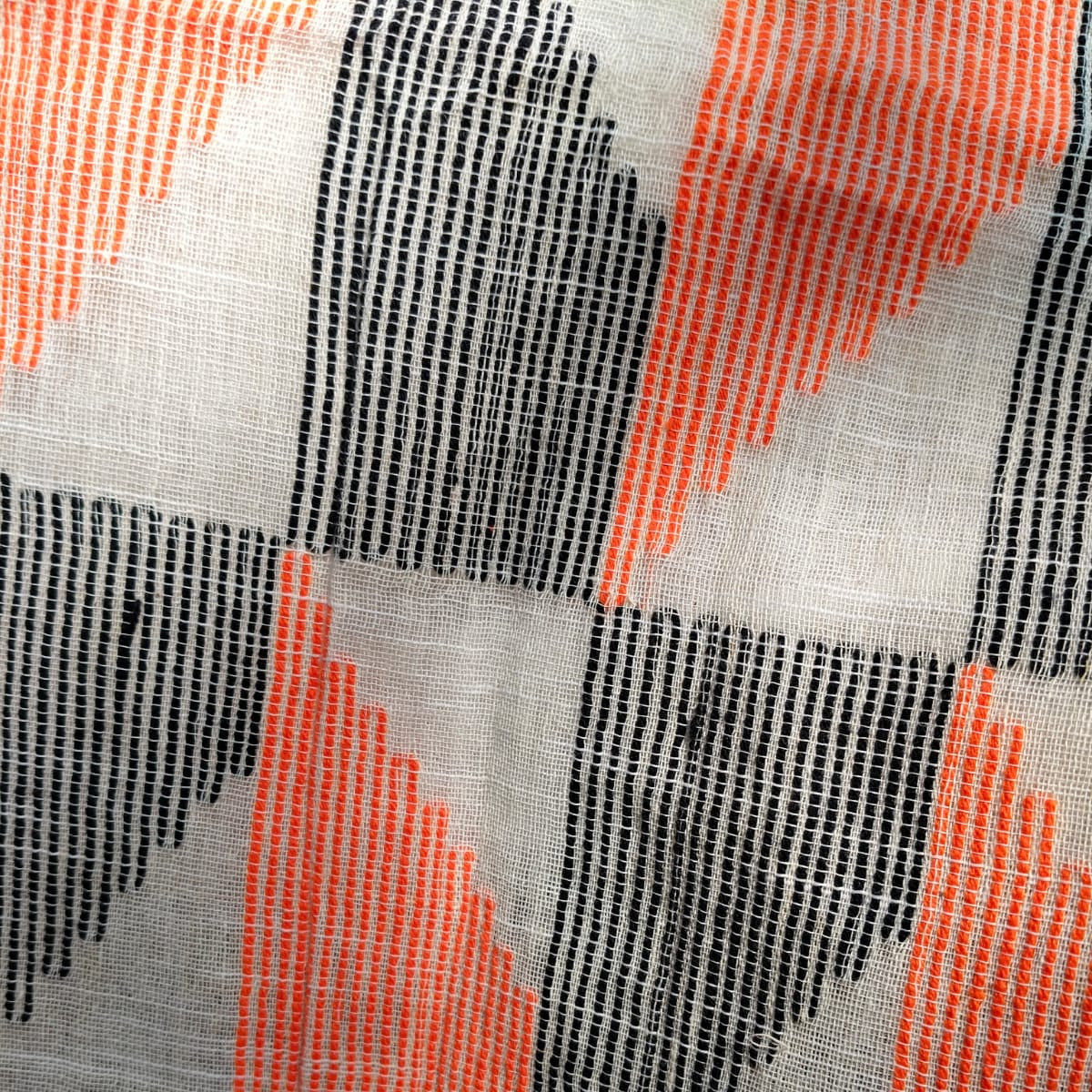 Handloom linen ganga jamuna border saree