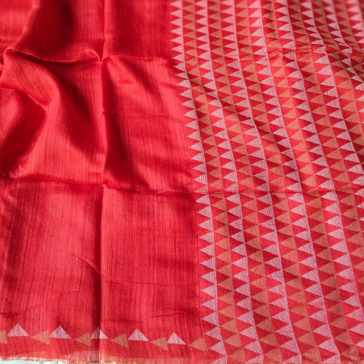 Handloom pure matka silk saree