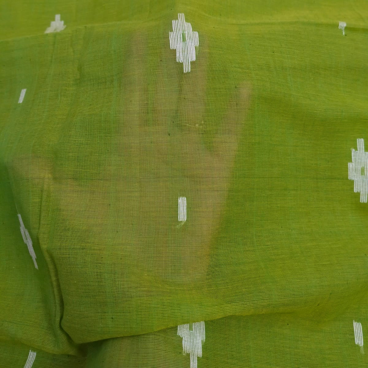 Handloom pure mul cotton jamdani saree