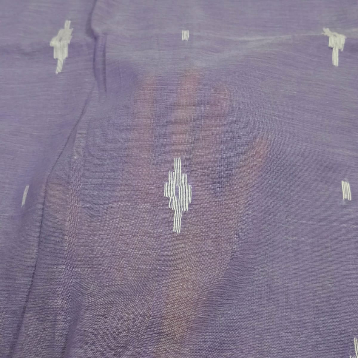 Handloom pure mul cotton jamdani saree