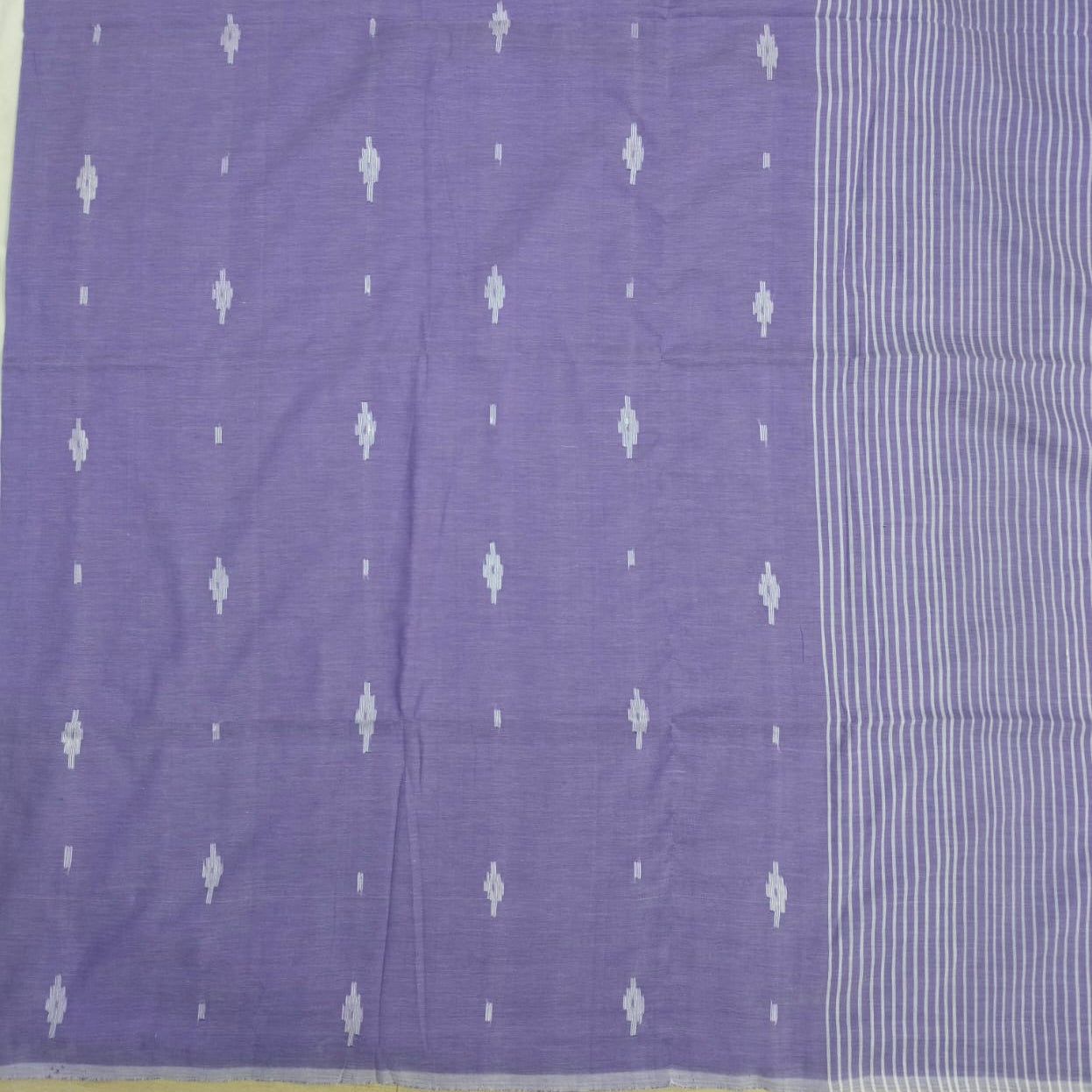 Handloom pure mul cotton jamdani saree