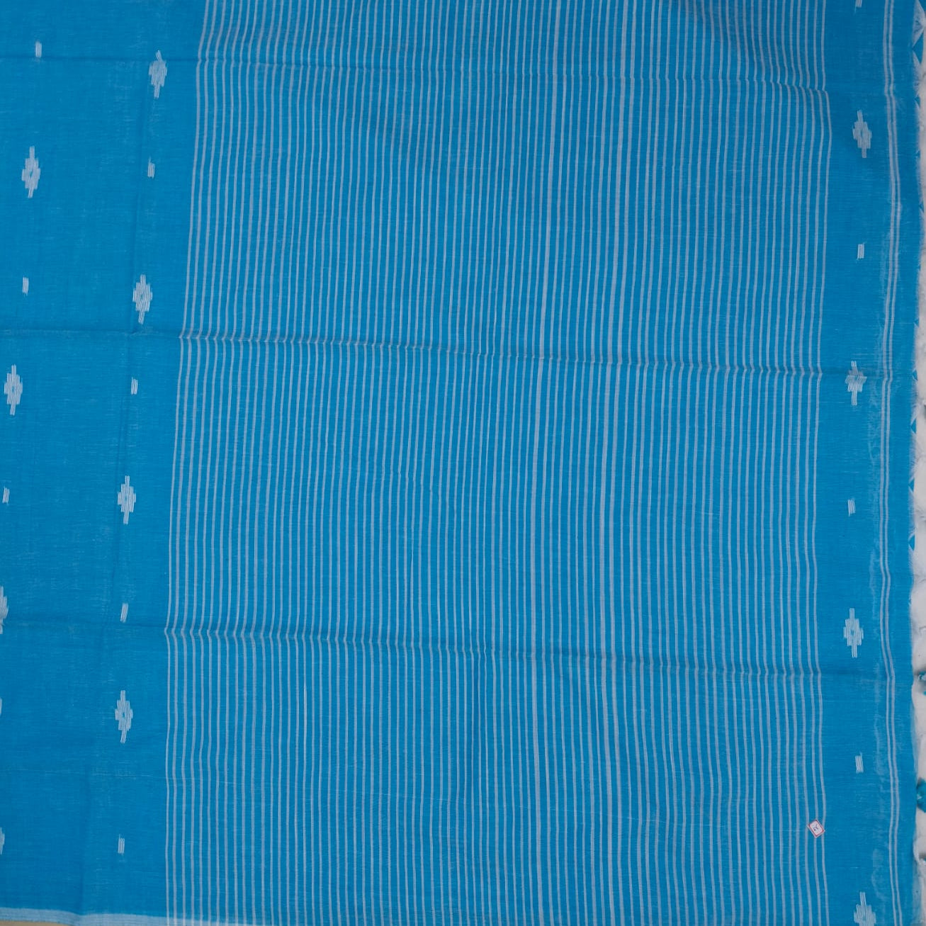 Handloom pure mul cotton jamdani saree