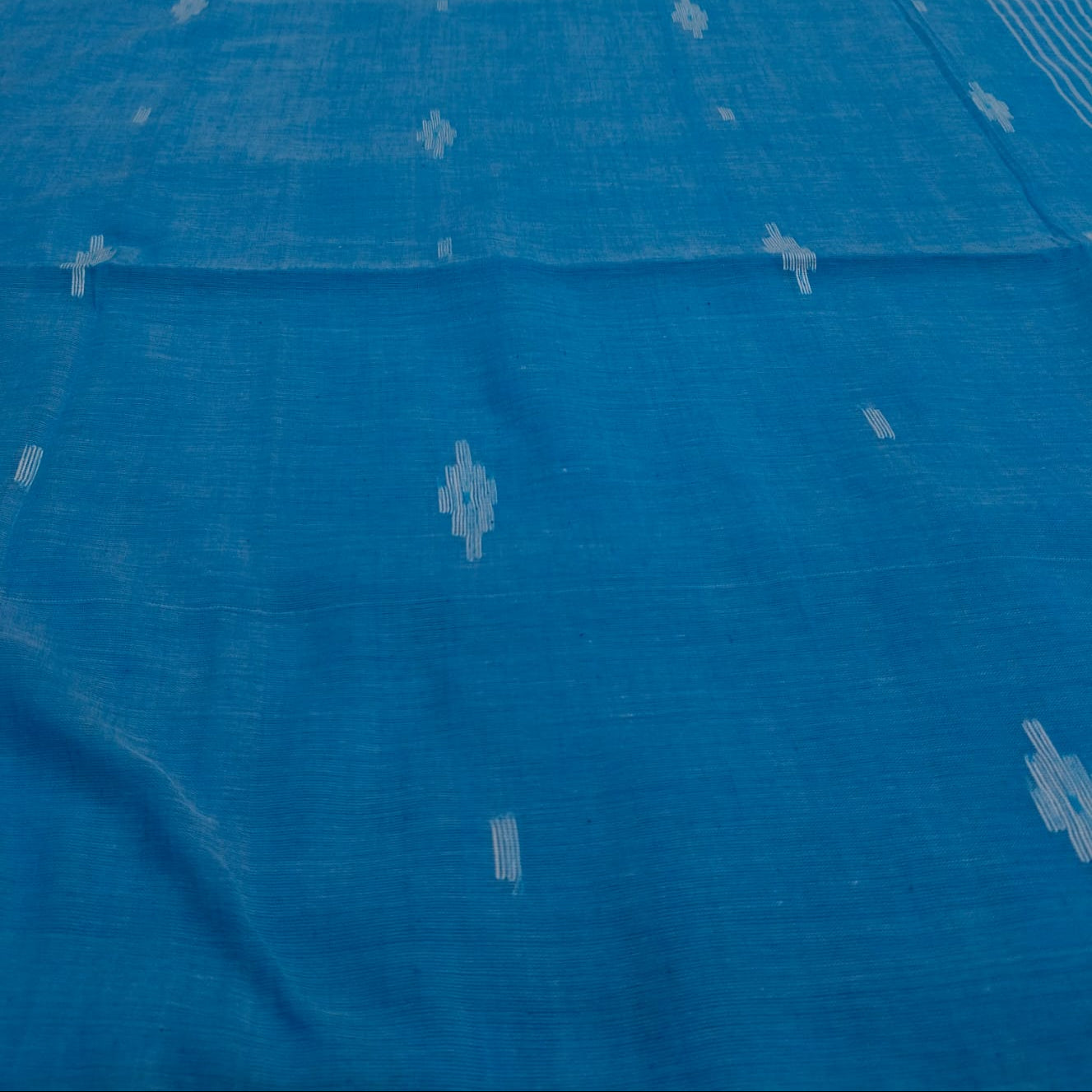 Handloom pure mul cotton jamdani saree