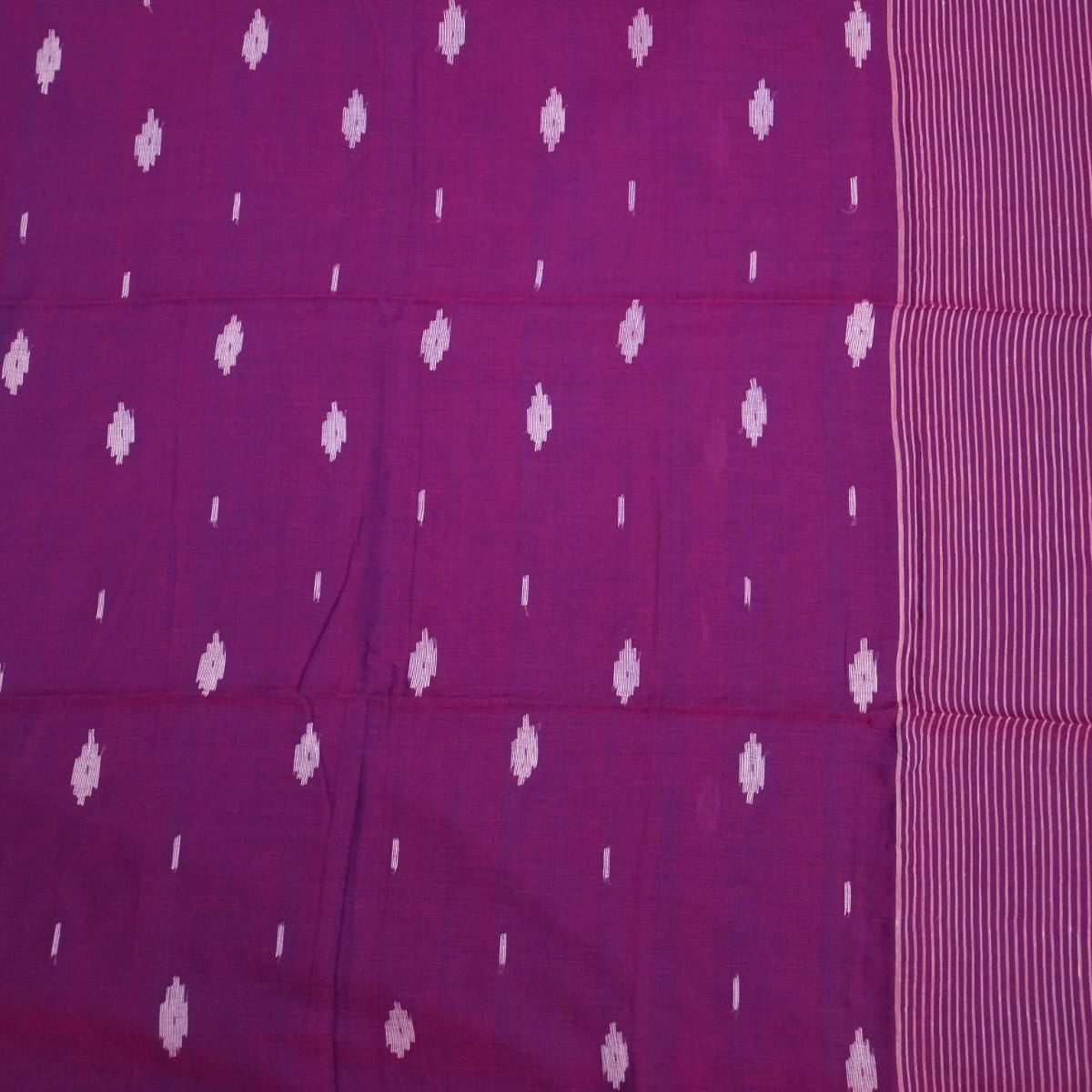 Handloom pure mul cotton jamdani saree