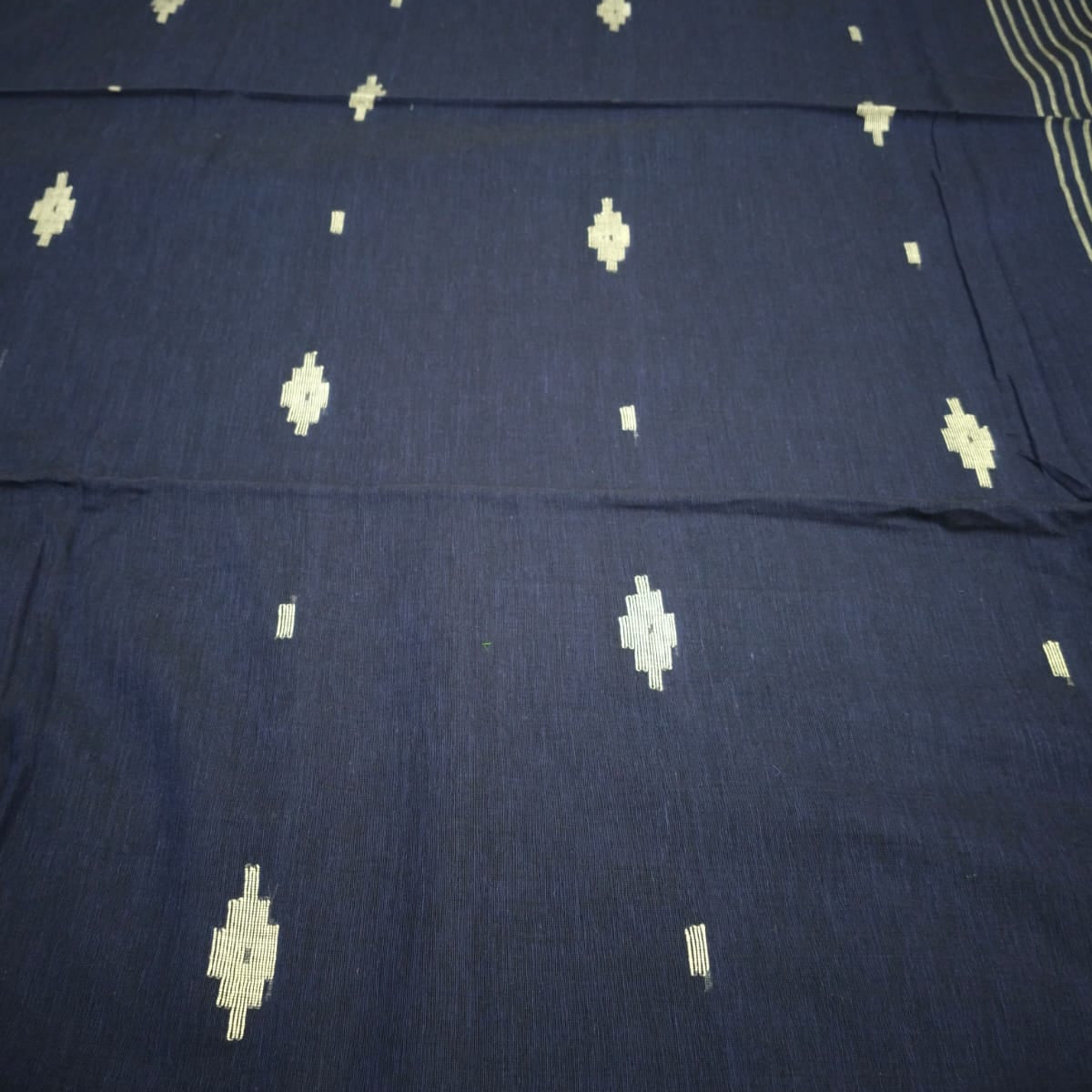 Handloom pure mul cotton jamdani saree