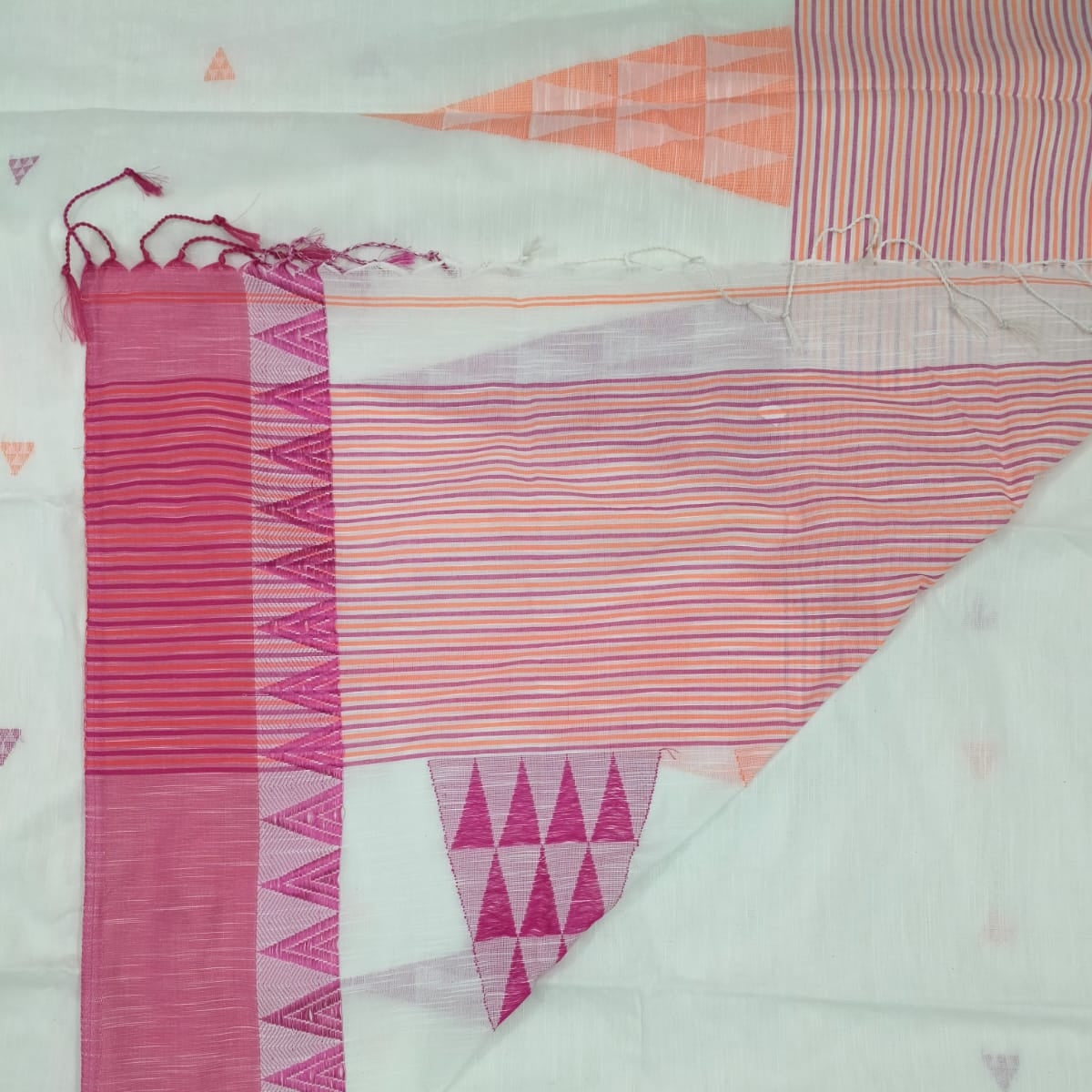 Handloom cotton saree