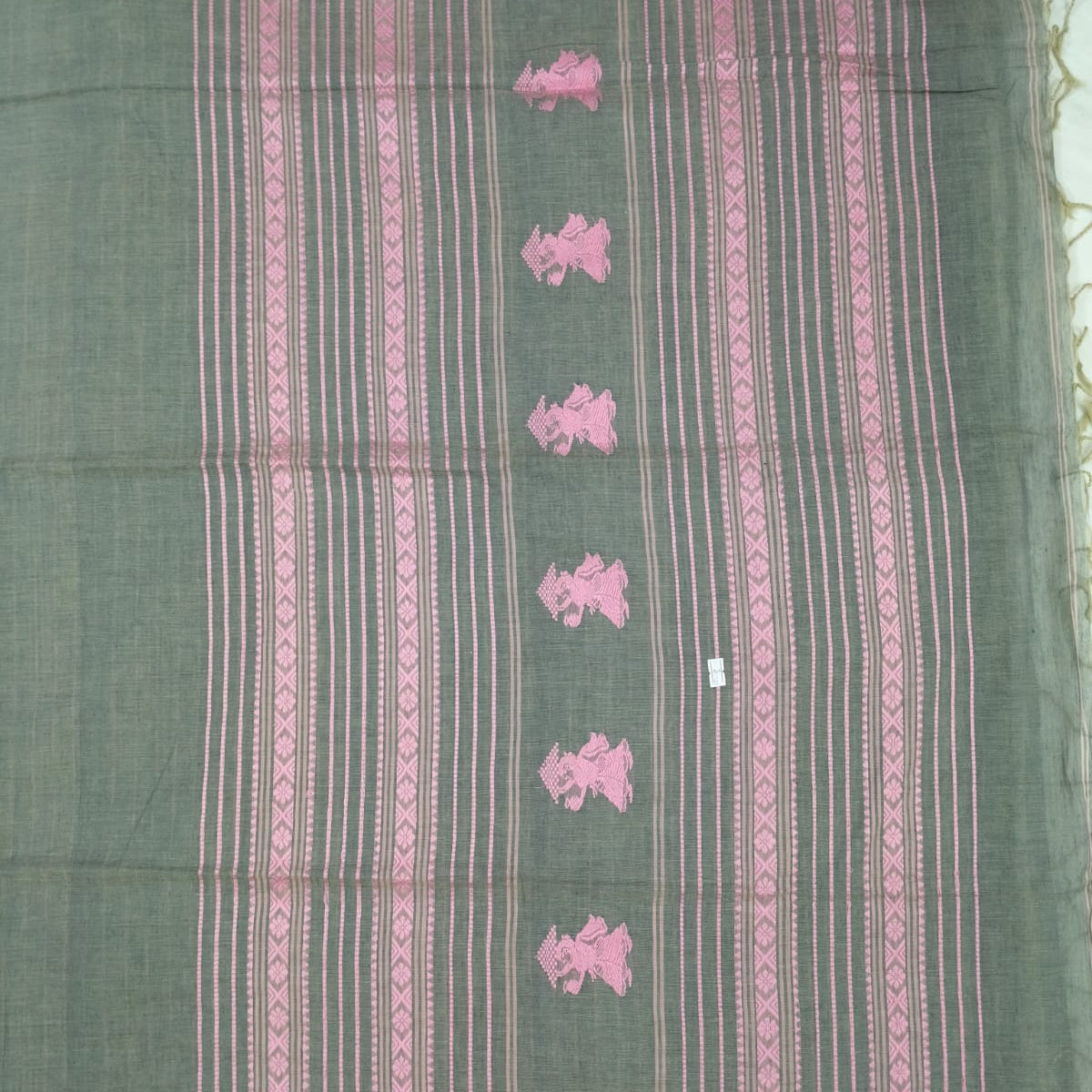 Handloom cotton Baluchari saree