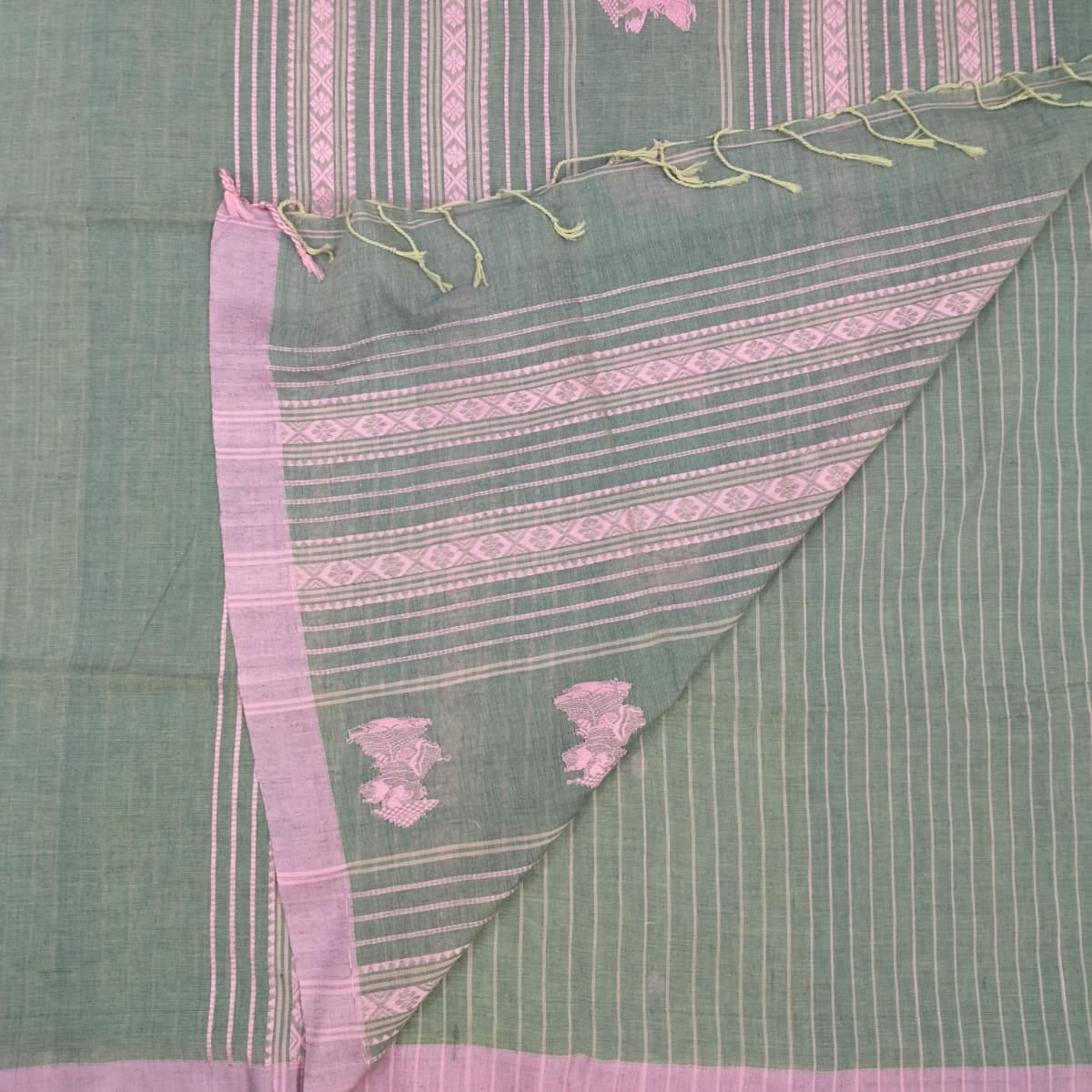 Handloom cotton Baluchari saree