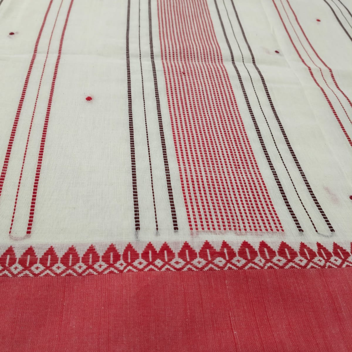 The design of the pallu