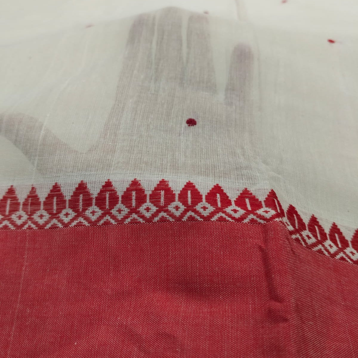 Handloom cotton saree