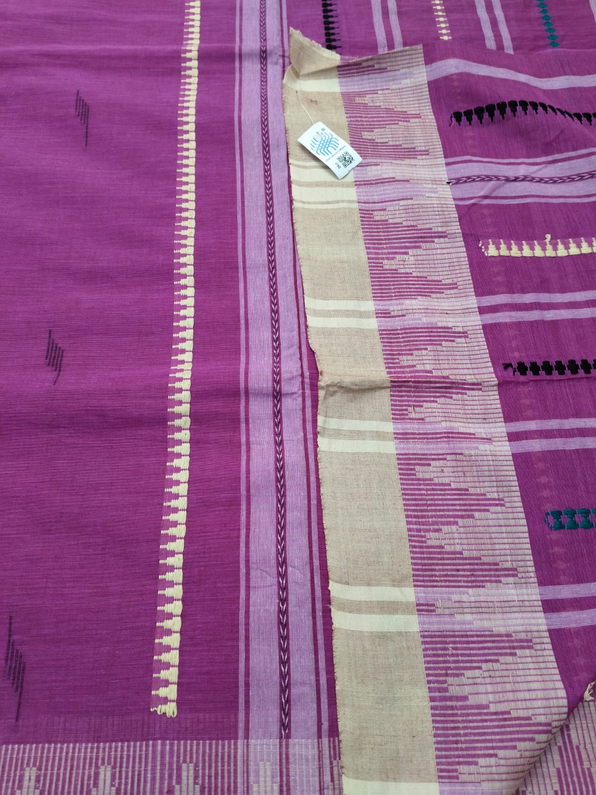 Handloom cotton saree