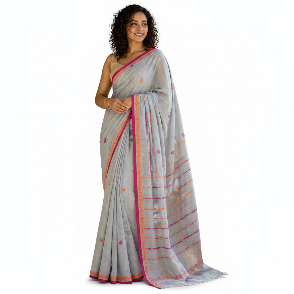 This image is symbolic to get the overall look of the saree