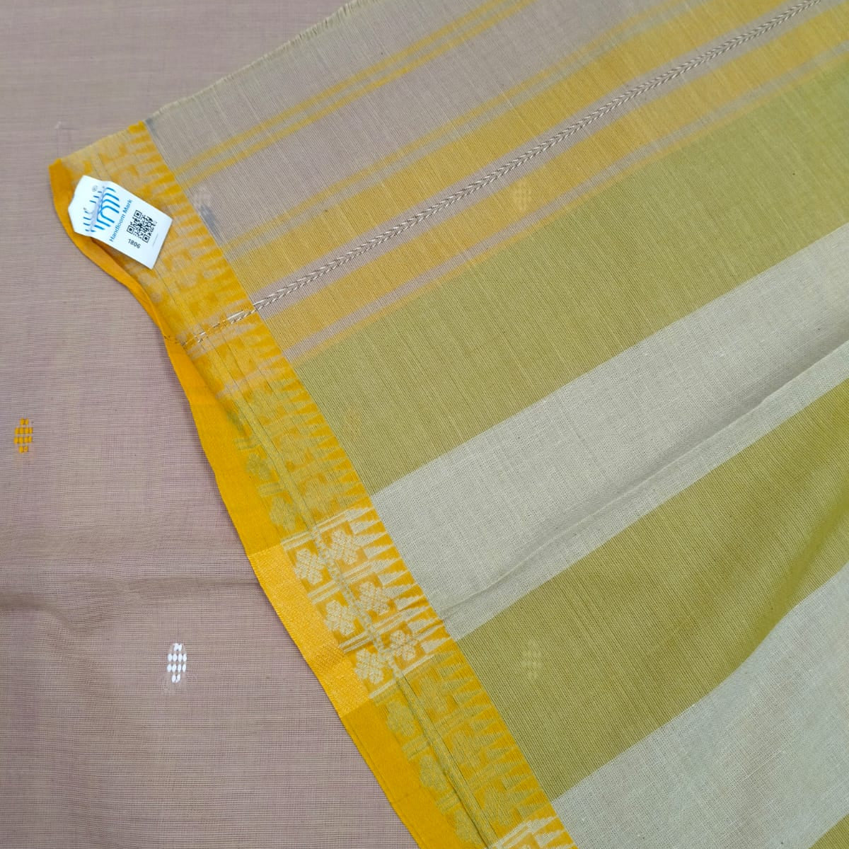 Handloom cotton saree