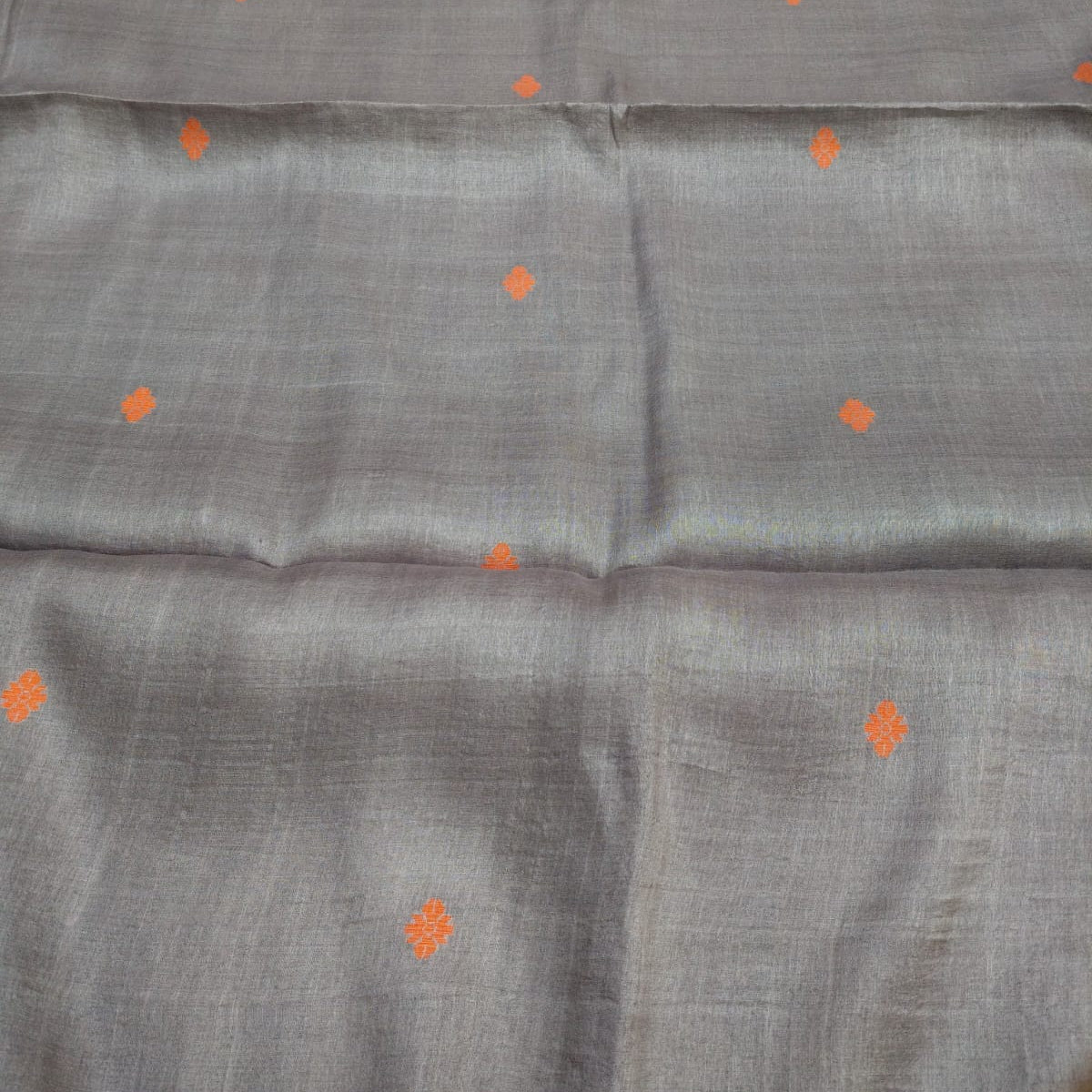 Handloom pure tussar jamdani saree