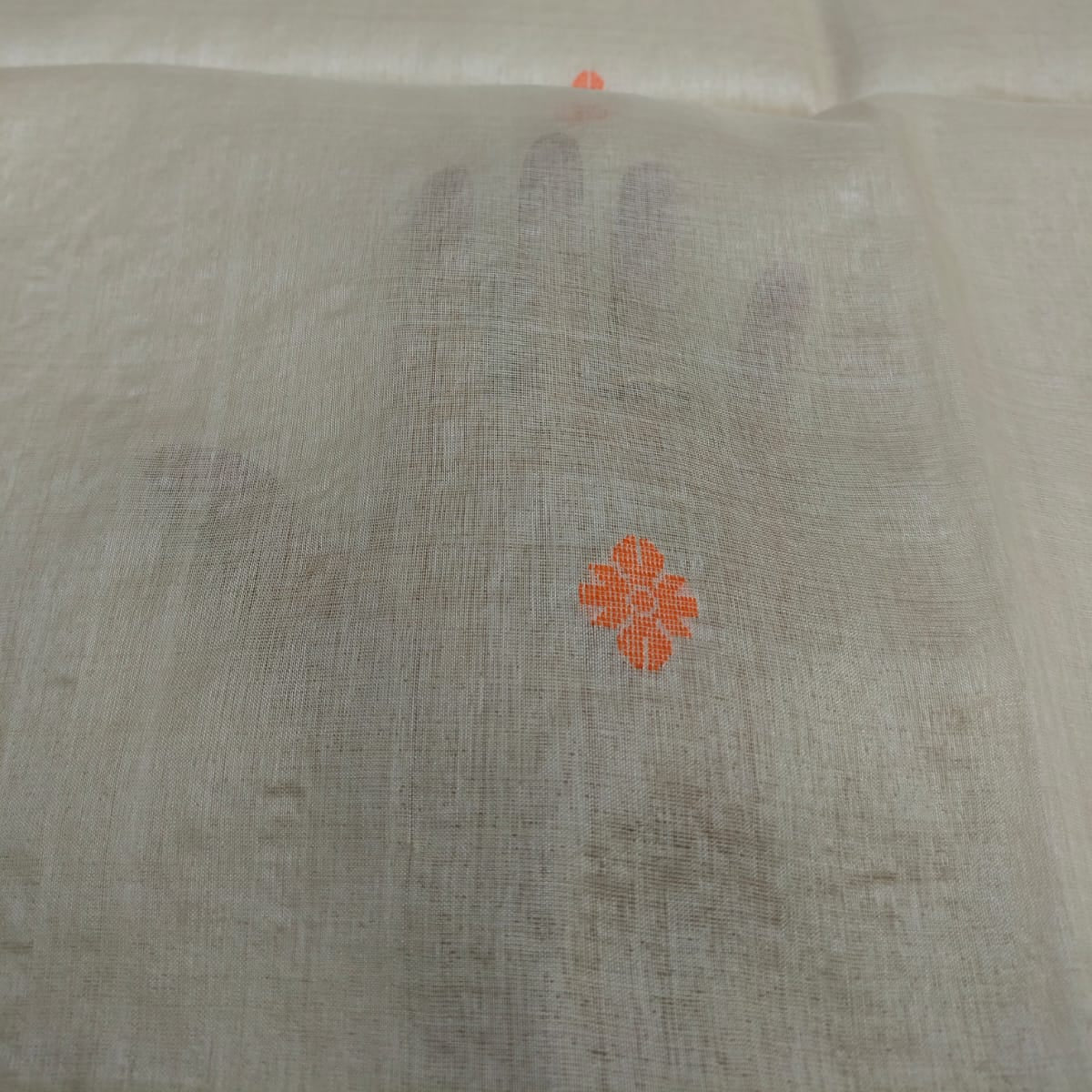 Handloom pure tussar jamdani saree