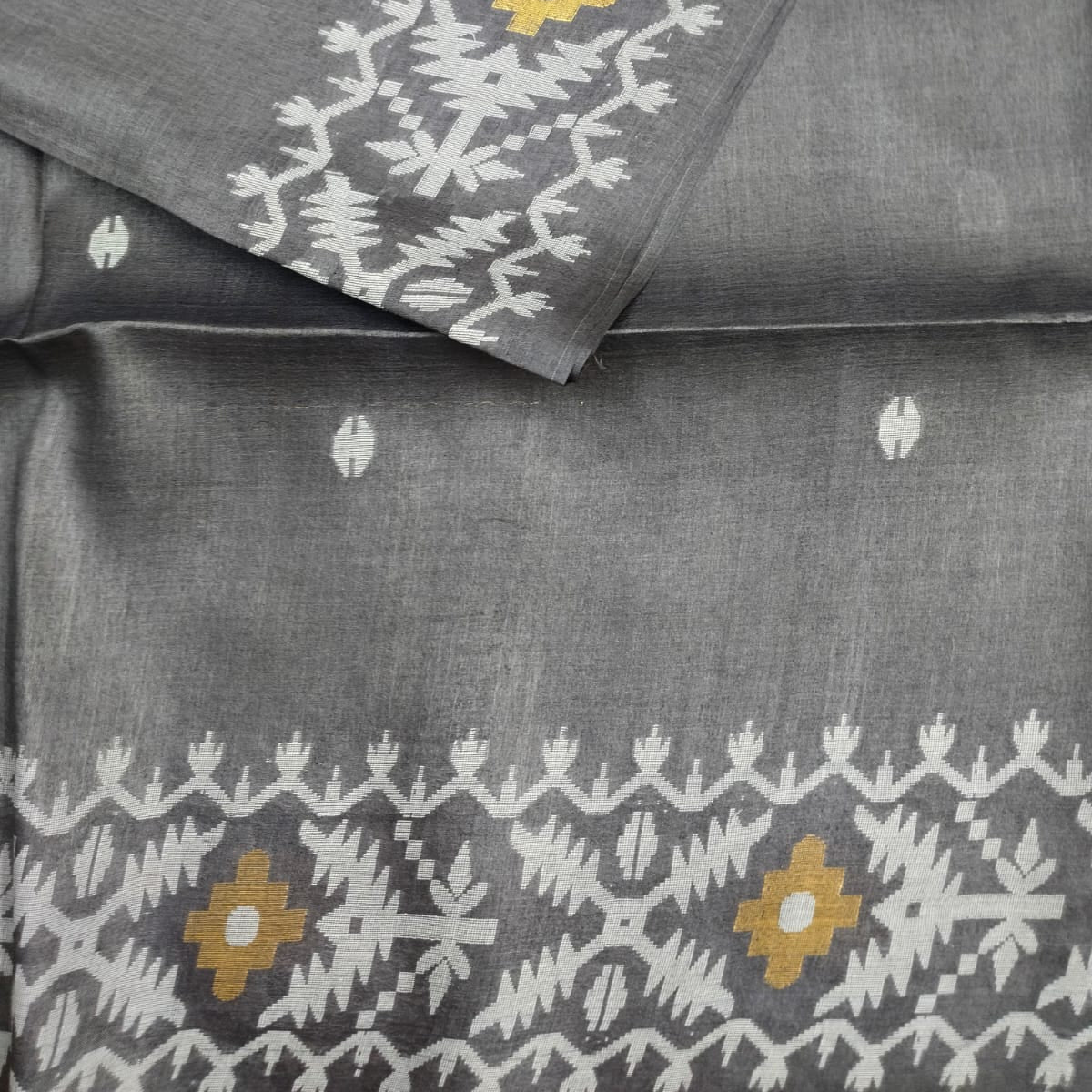 Handloom pure tussar silk saree