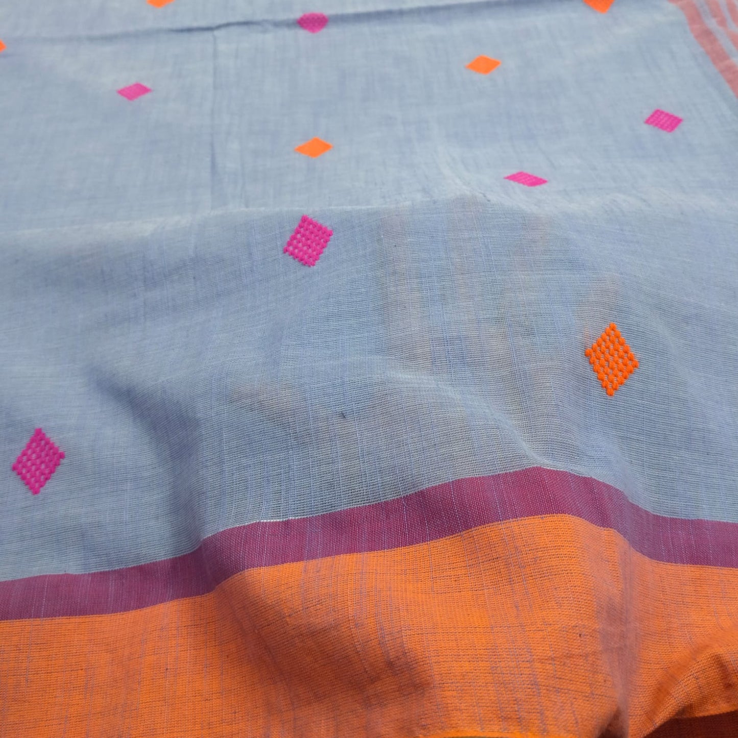 Handloom khadi cotton saree