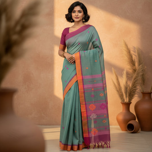 This image is symbolic to get the overall look of the saree