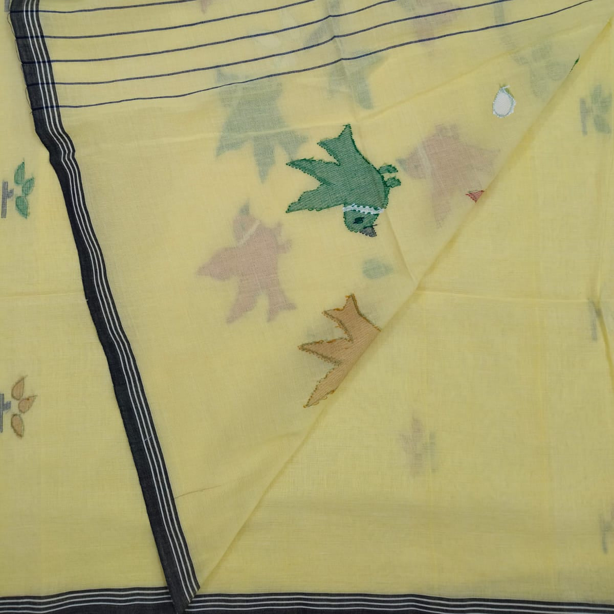 Handloom cotton jamdani saree