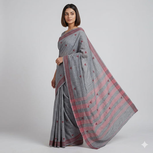 Handloom cotton saree