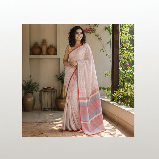 This image is symbolic to get the overall look of the saree