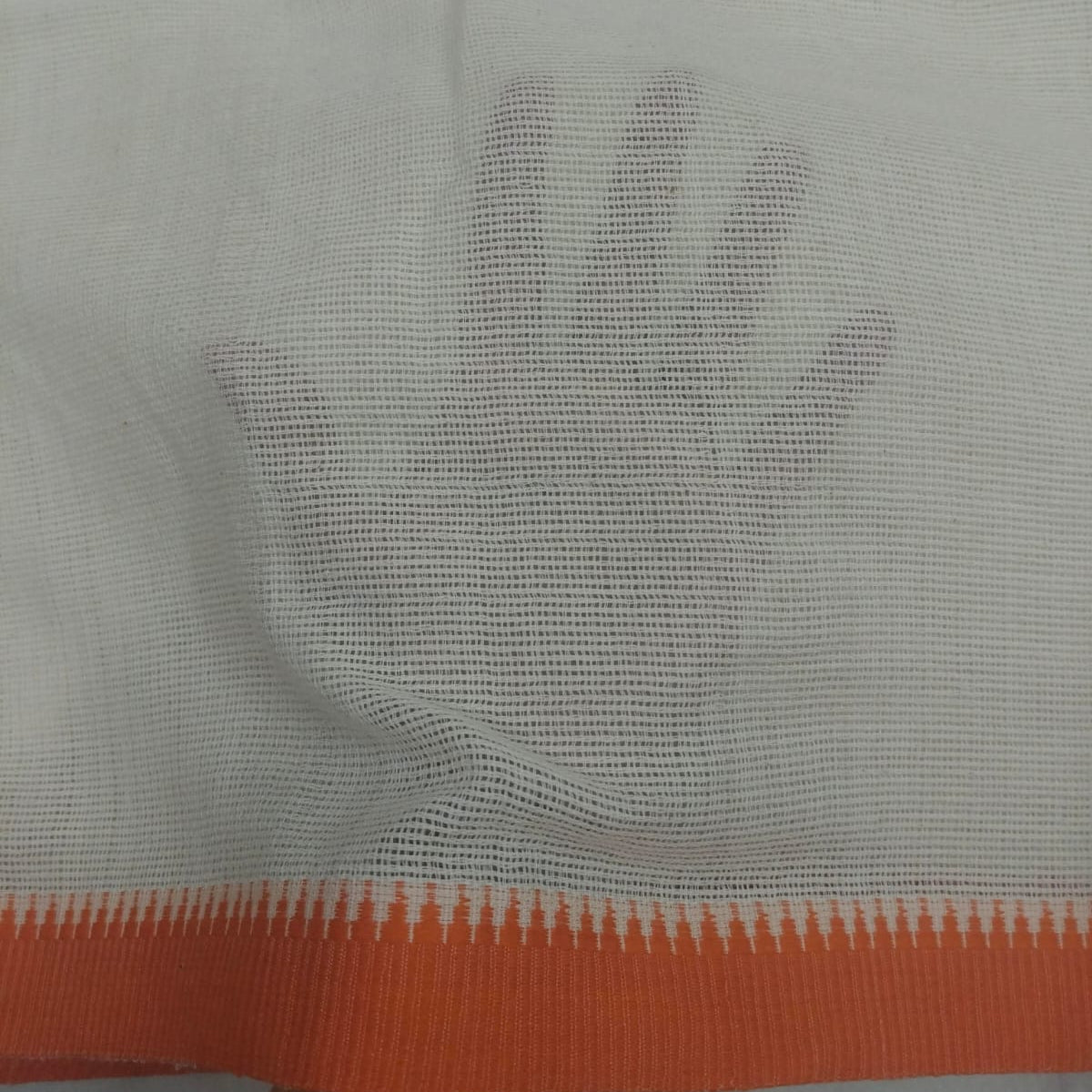 Airy Breathable Handloom pure cotton saree with handloom mark.