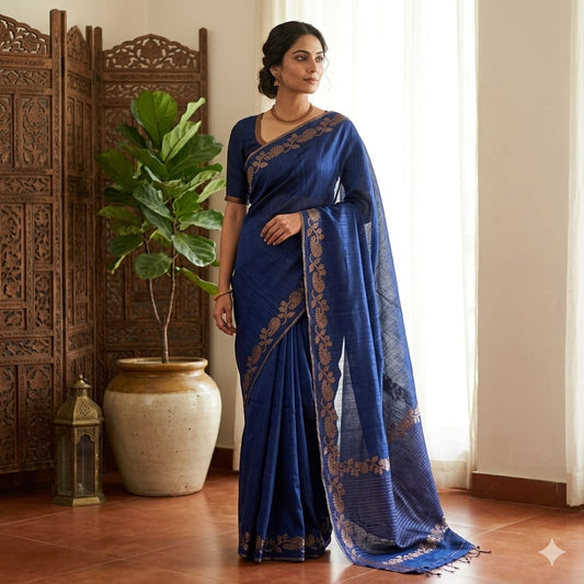 Handloom Matka Silk saree